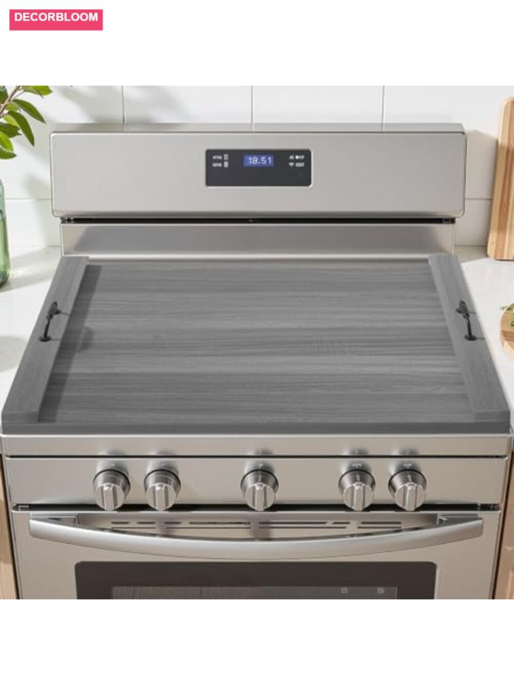 30x22 Wood Gas Stove Top Cover Electric Stovetop Noodle Board Cutting Board